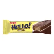 Hello Choco Coated Wafer Bar 15gx10 Pc